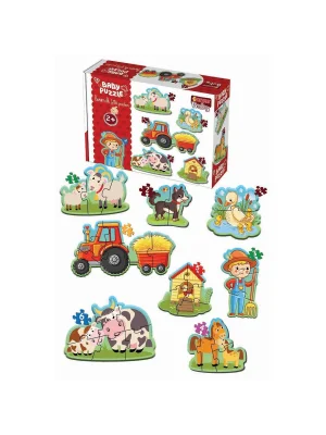 1734 Dıytoy, Baby Puzzle - İlk Çiftlik Puzzle