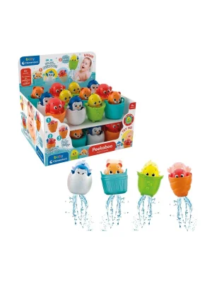 17655 Saklanan Su Arkadaşları Banyo Oyuncağı, Baby Clementoni, +6 Ay