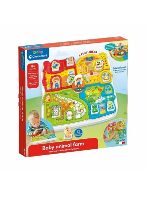 17716 Baby Clementoni - Bebek Hayvanlar Çiftliği
