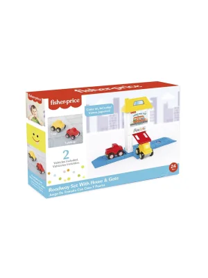 1824 Fısher Prıce Roadway Set With House - G