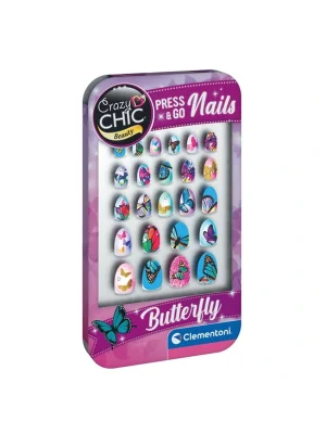 18898 Crazy Chic - Tak Ve Git Tırnaklar - Kelebek