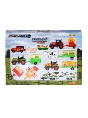 19404 Sun-pıo-mxx-dc.çiftlik Set 14prç.traktörlü