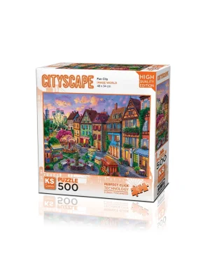 20047 Fun City 500 Parça Puzzle -ks