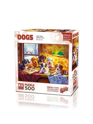 20091 Puzzle 500 Little Paws