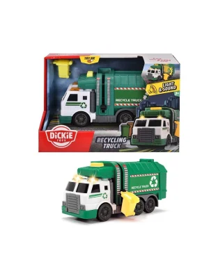 203302018 Dickie, Geri Dönüşüm Kamyonu 15 Cm
