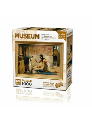 20668 The Obsequies Of An Egyptian Cat 1000 Parça Puzzle -ks Puzzle
