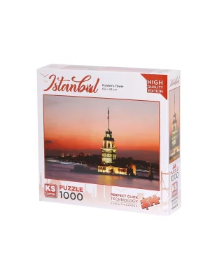 20729 Kız Kulesi Gün Batımı 1000 Parça Puzzle -ks Puzzle