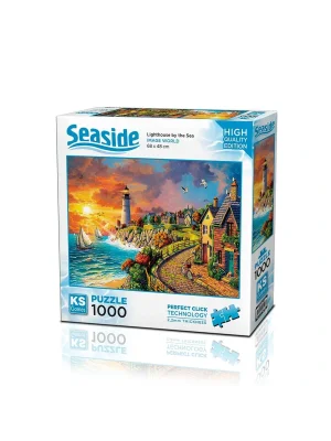 20758 Puzzle 1000 Lighthouse By The Sea