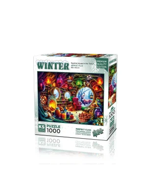 20826 Puzzle 1000 Mystical House İn The Forest