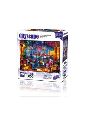20837 Puzzle 1000 A Festival İn Brooklyn