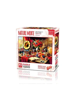 20846 Puzzle 1000 Silent Melody On A Baroque Table