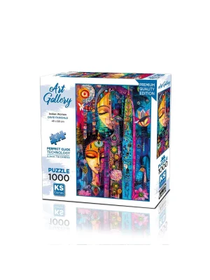 20851 Puzzle 1000 İndian Woman