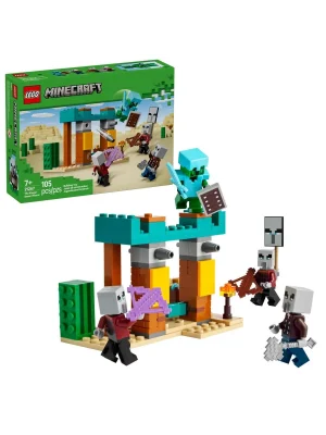 21267 Lego Minecraft The Illager Çöl Devriyesi 105 Parça +7 Yaş