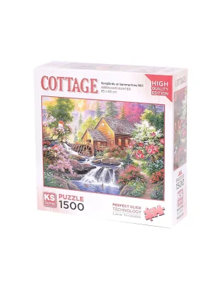 22027 Songbirds At Summertime Mill 1500 Parça Puzzle -ks Puzzle