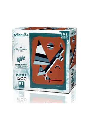 22032 Gris 1500 Parça Puzzle -ks Puzzle