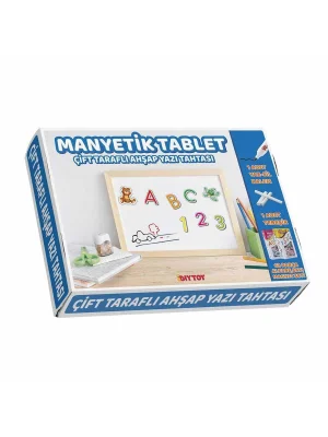 2250 Ahşap Tablet Yazı Tahtası 62 Parça  Küçük Boy