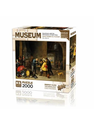 22518 Guardroom With The Deliverance Of Saint Peter 2000 Parça Puzzle
