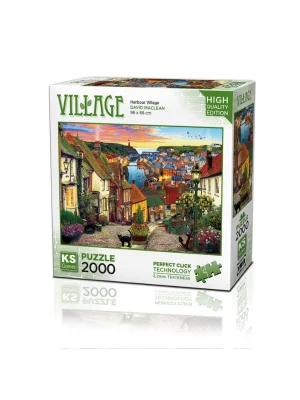 22525 Harbour Village 2000 Parça Puzzle -ks Puzzle