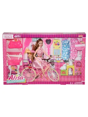 255 Efe, Alisa Ve Bisikleti Oyun Seti / +3 Yaş