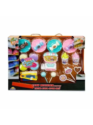 2570 Mini Yazar Kasalı Alışveriş Seti -sunman