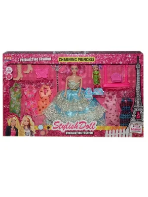 264 Edanur  Bebek Elbise Setli