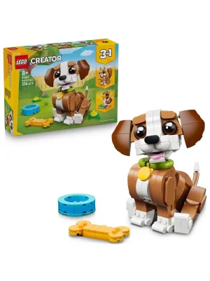 31382 Lego Creator 3in1 Sevimli Hayvanlar: Oyunbaz Yavru Köpek 336 Parça +8 Yaş
