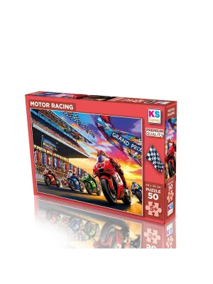 31753 Motor Racing 50 Parça Puzzle