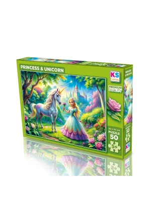 31755 Prınces Unıcorn 50 Parça Puzzle