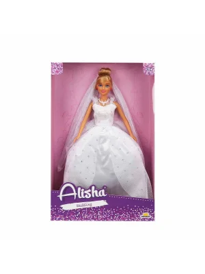 3381 Sun-rst-sıs-gelinlikli Manken Bebek Alisha 29 Cm - Sunman