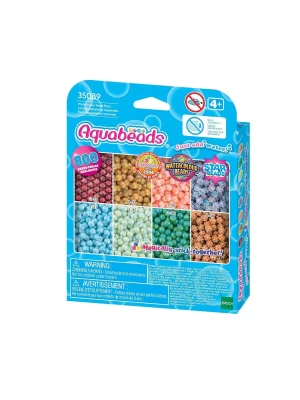 35089 Aquabeads Suluboya Renkleri Yedek Boncuk Pakedi- 800 Parça +4 Yaş