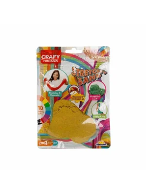 3600 Crafy Streç Oyun Kumu Sarı 200 G -sunman