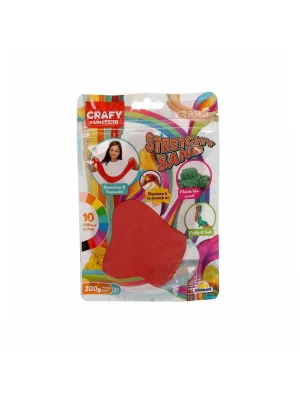 3604 Crafy Streç Oyun Kumu Kırmızı 200 G -sunman
