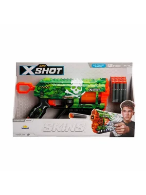 36561 X-shot Skins Griefer 12 Mermili Sünger Dart Atan Silah 32 Cm