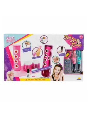 3847 Pretty Pinky 2in1 Tırnak Tasarım Seti -sunman
