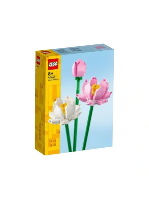 40647 Lego® Botanicals Lotus Çiçekleri 220 Parça +8 Yaş
