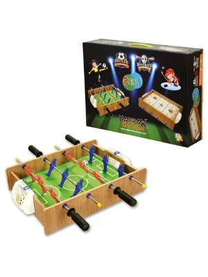 412 Ahşap Langırt Ve Hokey Oyunu -akçiçek Oyuncak