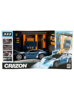 41627 Sun-zhc-crn-rc Araba Benzin İstasyonlu Duman Püsk 2 4ghz Ses Işık