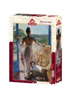 4427/art Bekleyiş /1000 Parça Puzzle