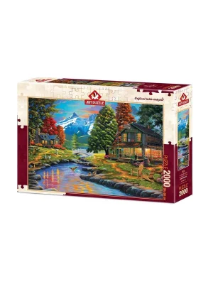 4575 Art Puzzle İki Yaka Bir Orman 2000 Parça Puzzle / +15 Yaş