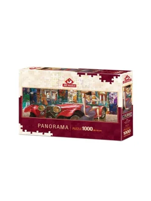 4647 Art Puzzle Akşama Davet 1000 Parça Panorama Puzzle