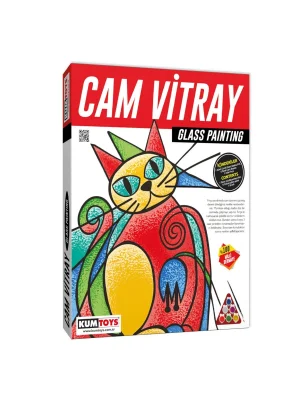 5001 Kumtoys Cam Vitray - Glass Painting / +6 Yaş