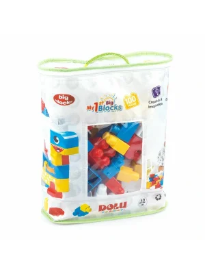 5020 Oyuncak Baskılı Torbada Büyük Bloklar 100 Parça