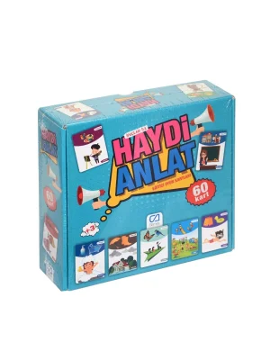 5080 Ca Games, Haydi Anlat - Eğitici Oyun Kartları / +3 Yaş