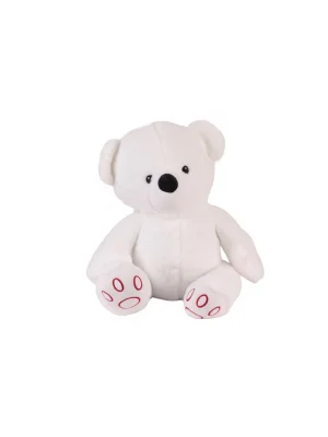 5087 Beyaz Renk 40 Cm Ayı