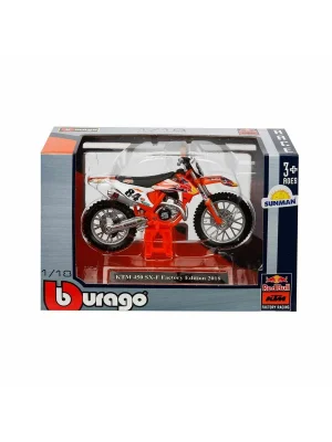 51070 Sun-bur-1:18 Motor Red Bull Ktm 450 2 Asorti - Sunman