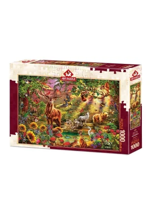 5176 Art Puzzle Büyülü Orman 1000 Parça Puzzle
