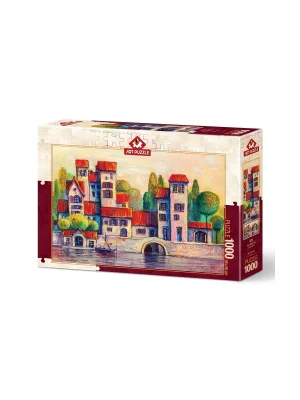 5213 Art Puzzle, Doğa Kent 1000 Parça Puzzle