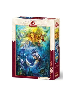5218 Art Puzzle, Gündüz Ve Gece Prensesleri 1000 Parça