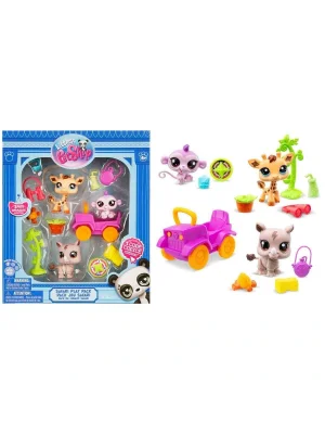 5240 Littlest Pet Shop - Minişler Safari Oyun Seti S1 -sunman