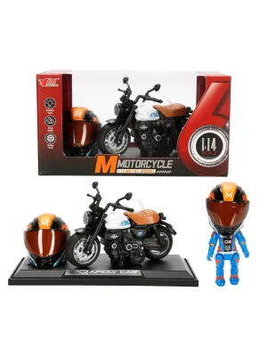 5835 Sun-myg-motosiklet 1 14 Honda Monkey Kasklı Figür Pb 3r Ses Işık